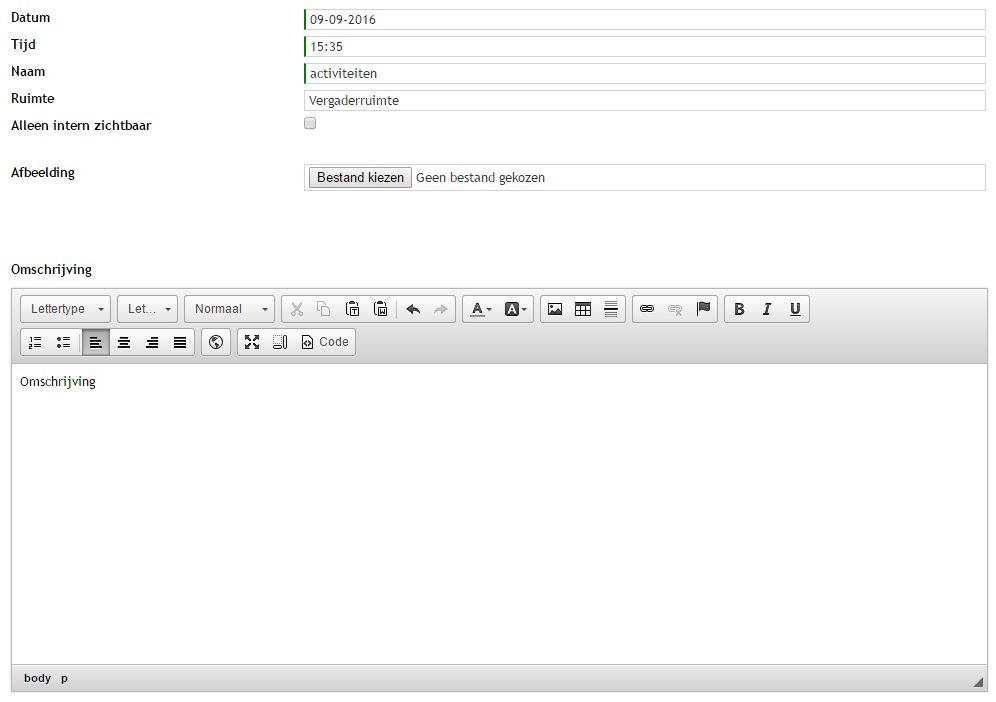 Algemeen - Activiteiten