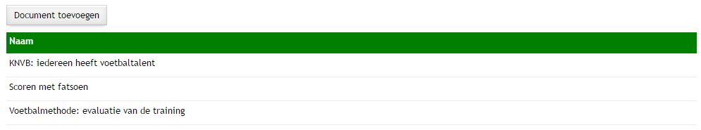 Algemeen - Documenten