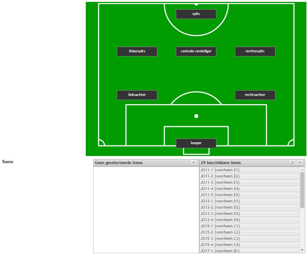 Algemeen - Opstellingen