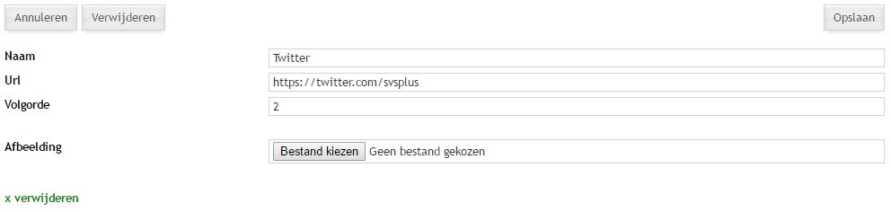 Website > Social media